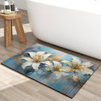 Bath Mat, 3 x 5ft, Ultra Soft and Non-Slip Bathroom Rugs, Water Absorbent and Machine Washable Bath Rug for Bathroom, Shower, and Tub