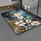 Bath Mat, 3 x 5ft, Ultra Soft and Non-Slip Bathroom Rugs, Water Absorbent and Machine Washable Bath Rug for Bathroom, Shower, and Tub