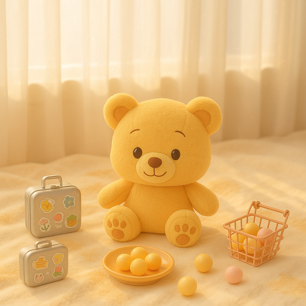 A-【Kawaii Lucky Scoop Suitcase Set】- 14" edition