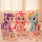 A-【Kawaii Lucky Scoop Suitcase Set】- 14" edition