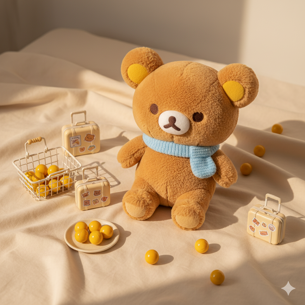 A-【Kawaii Lucky Scoop Suitcase Set】- 14" edition