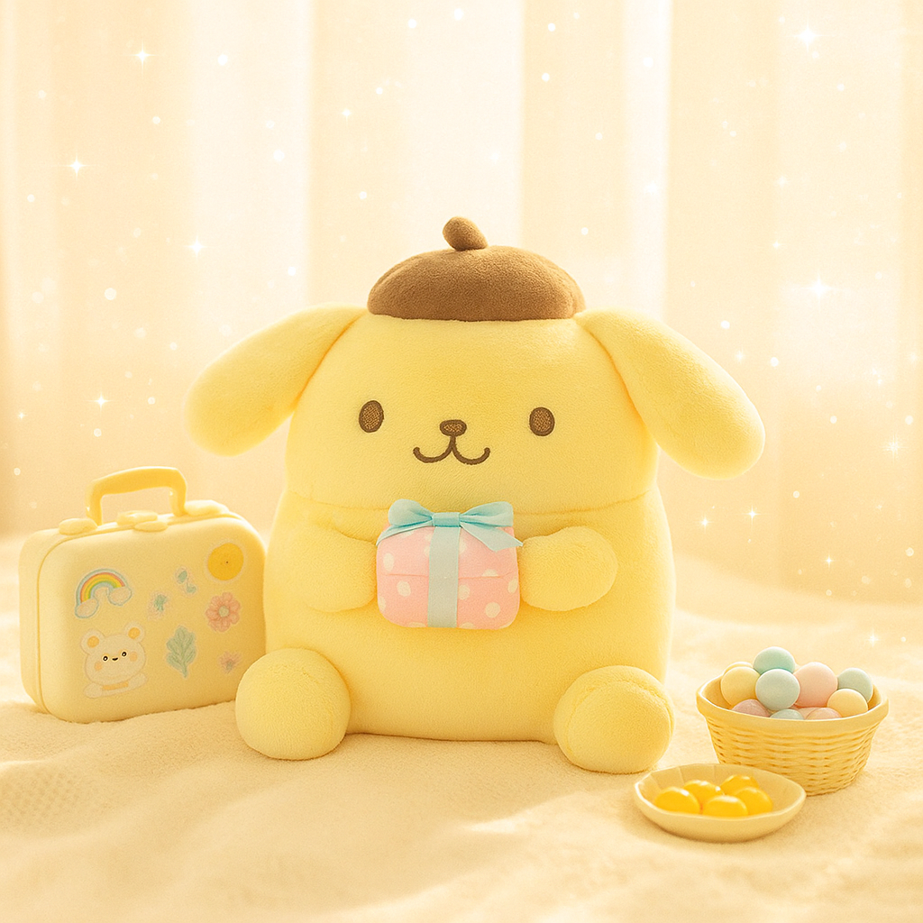 A-【Kawaii Lucky Scoop Suitcase Set】- 14" edition