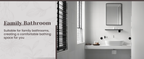 No Hook Slub Textured Shower Curtain with Snap in Liner - Black Fabric Outer Curtain & Waterproof Inner Liner, Hotel Style with See Through Top Window, 71x74 in