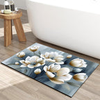 Bath Mat, 3 x 5ft, Ultra Soft and Non-Slip Bathroom Rugs, Water Absorbent and Machine Washable Bath Rug for Bathroom, Shower, and Tub