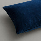MIULEE Velvet Throw Pillow Covers 18x18 Inch, Pack of 2 - Dark Blue, Super Soft Decorative Square Cushion Cases Modern Luxury Home Decor for Sofa, Couch, Bed, Chair