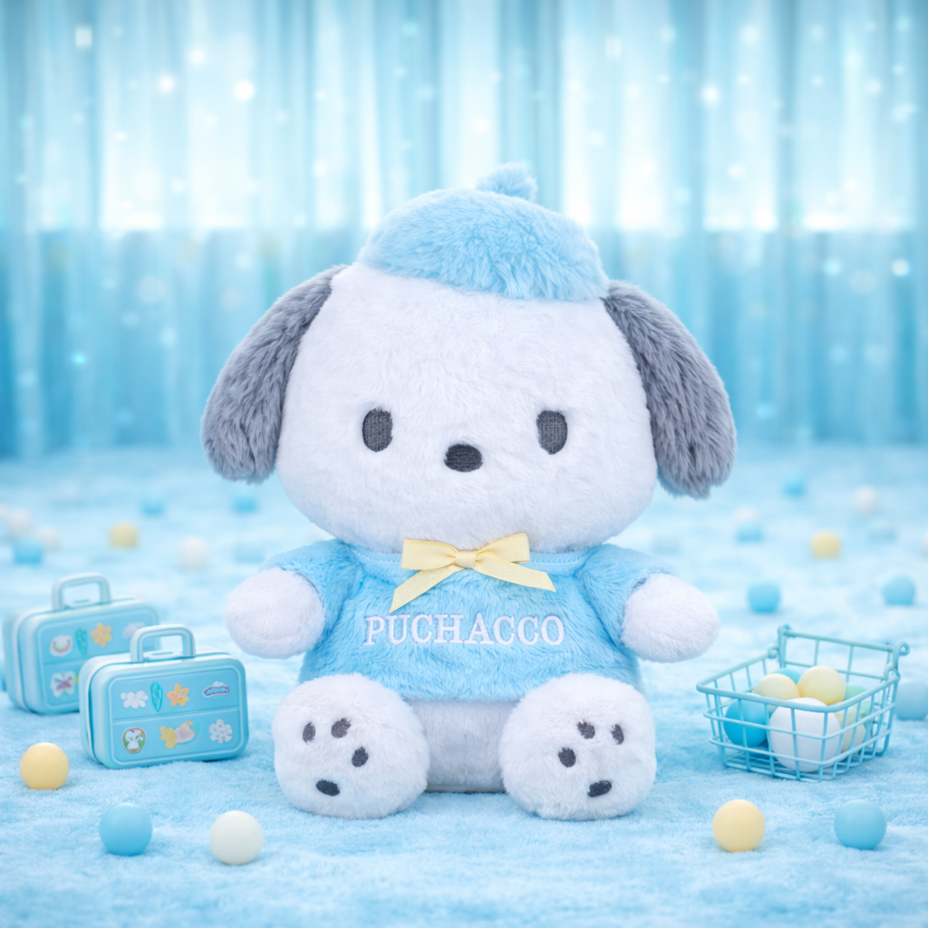 A-【Kawaii Lucky Scoop Suitcase Set】- 14" edition
